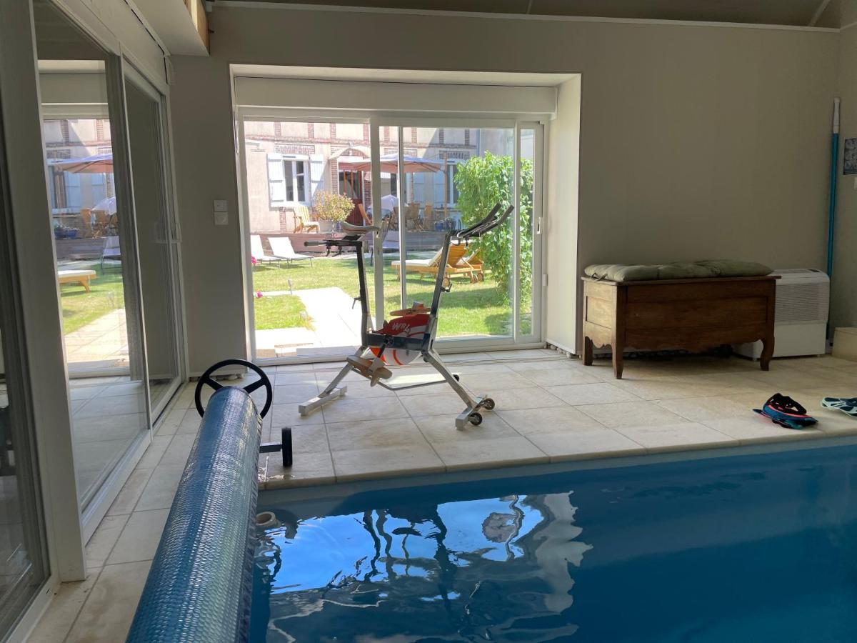 Villa Fontaine Avec Piscine Interieur Chauffee-Maison De Campagne Familiale -Ideal Vacances Ou Sejour Professionnel -3 Chambres-Bureau Separe -Lit Bebe - Parking Facile & Gratuit Eksteriør bilde