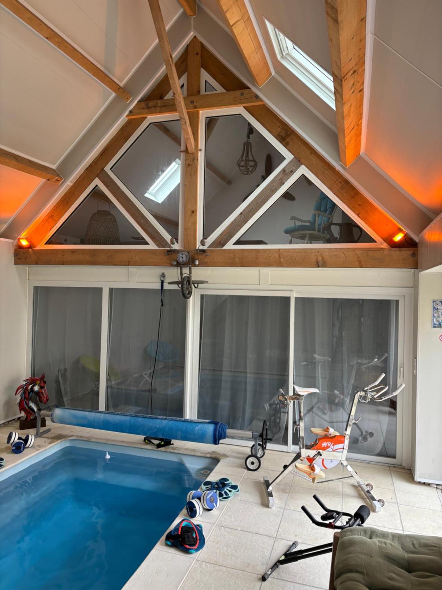 Villa Fontaine Avec Piscine Interieur Chauffee-Maison De Campagne Familiale -Ideal Vacances Ou Sejour Professionnel -3 Chambres-Bureau Separe -Lit Bebe - Parking Facile & Gratuit Eksteriør bilde